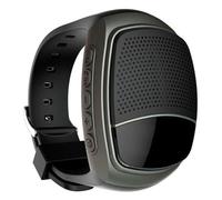 Jrudjsnhhty B90 Wrist Watch Bluetooth Speaker with FM Radio Portable USB Charging Wearable Sports Bike Running Speakers BLACK
