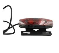 Jrudjsnhhty Bike Tail Light 36V 48V for Electric Bicycle Accessories SM Connector Night Cycling