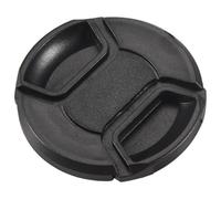 Jrudjsnhhty Black 62mm Center Pinch Design Front Lens Cap Cover
