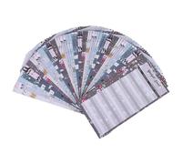 Jrudjsnhhty Budget Binder Sheets -60Pcs Expense Budget Organizer for Budgeting and Finances Management, Ledger Book, Bill Organizer