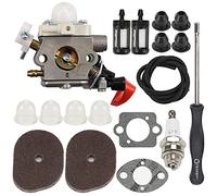 Jrudjsnhhty C1M-S267A FS56RC Carburetor Kit for FS40 FS50 FS56 FS70 FC56 FC70 HT56 KN56 KM56 Trimmer