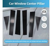 Jrudjsnhhty Car Window BC Center Pillar Window Pillar Sticker Trim for Captiva 2008-2018