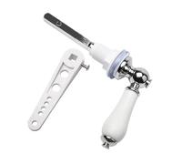 Jrudjsnhhty Ceramic Toilet Flush Handle, Toilet Handles Flush Lever Traditional Victorian Style Toilet Handle Replacement Kit