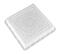 Jrudjsnhhty Concrete Mold Square DIY Paving Plastic Mold Simulation Concrete Brick Garden Road Mold