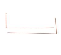 Jrudjsnhhty Copper Dowsing Rod Pure Copper 2PCS Divining Rods - for Divining Water, Treasure(B) Easy to Use