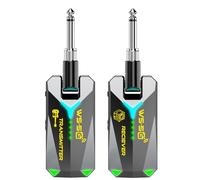 Jrudjsnhhty Cordless Guitar Jacks Lead Wireless Guitar Receiver for Electric Guitar Violin Instruments