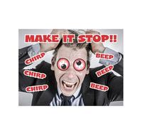 Jrudjsnhhty Cricket Noise Maker Prank Hidden Prank Irritating Noise for Fool'S Day Continuously Annoying Sound PCB Beeping Red