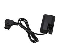 Jrudjsnhhty D-Tap To Lp-E6 Fully Decoded Dummy Battery Adapter with Reverse Polarity Protection for 5D Ii/Iii/Iv 5Dsr 6D 6Dii 60D 70D 80D 7D