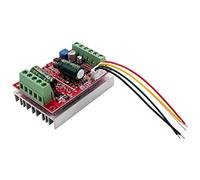 Jrudjsnhhty DC 6-60V 400W BLDC Three Phase DC Brushless Motor Controller PWM Hall Motor Control Driver Board 12V 48V