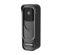 Jrudjsnhhty Doorbell Mount,Adhesive Doorbell Mount No Drill Bracket Holder for Blink Video Doorbell,Not Block Doorbell Motion Sensor