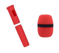 Jrudjsnhhty Elastic Wireless Microphone Protective Case Color Handle Cover Anti-Fall Protector For Ktv Stage Accessories A