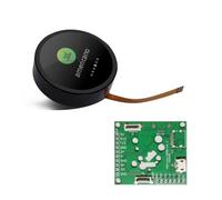 Jrudjsnhhty ESP32-C3 Development Board LVGL Rotary Display 1.28inch 240x240 Push Knob Switch UART Smart Screen LCD TFT Module, Black