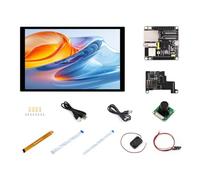 Jrudjsnhhty ESP32-P4-NANO Development Board +10.1inch Display Full Kit Dual-Core RISC-V WiFi6 Bluetooth5/BLE RJ45 100M Ethernet Port