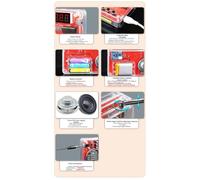 Jrudjsnhhty FM Radio DIY Kit Electronic Assembly Soldering Practice Kit 50-108 MHz Receiver with LCD Display