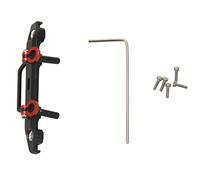 Jrudjsnhhty for Axial SCX24 90081 1/24 RC Crawler Car Upgrade Parts Metal Front Bumper Accessories