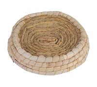Jrudjsnhhty Handwoven Birds Nest Corn Leaves And Straw Incubation Bed Courtship Breeding House For Pigeon/Dwarf/Bunny//Hamster/Gerbil/Chinchillas/Guinea Pigs