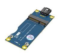 Jrudjsnhhty Mini PCI-E to USB Adapter with SIM Card Slot for WWAN/LTE Module