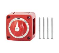 Jrudjsnhhty Mini Switch Cut On/Off Marine Boat 12-48V 100-300A Battery Switch Isolator Disconnect Rotary Easy to Use 3 Position