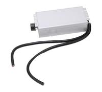Jrudjsnhhty Motor Speed Controller, 2.2KW 3 Phase Aluminum Alloy 380V Variable Electronic Speed Regulator for Purification Axial Fan