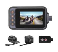Jrudjsnhhty Motorcycles Dash Cam Front and Rear Motorcycles Driving Recorder Camera Motorcycles Accessories