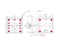 Jrudjsnhhty New 3Pcs 100 Degree Camera Module 1MP OV9732 1280x720 USB Free Driver Manual Focus, with 2 Meter Cable for WinXP/7/8/10