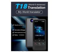 Jrudjsnhhty New T18 Offline Voice Translator Intelligent 138 Language Wifi Real-Time Translator Without Internet Translation Stick