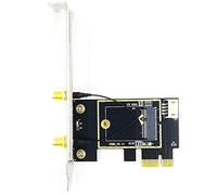 Jrudjsnhhty PCIE WiFi Card Adapter Bluetooth Dual Band Wireless Network Card Repetidor Adaptador for PC Desktop Wi-Fi Antenna M.2
