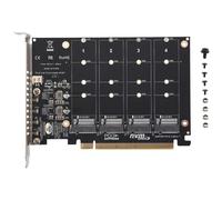 Jrudjsnhhty PH44 NVME 4-Disk Array Card PCIE Signal Split Array Card
