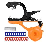 Jrudjsnhhty Plant Tying Machine - Plant Tape Tool with Tapes and Staples, Light Weight Plant Vine Tying Tape Machine Tool