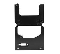 Jrudjsnhhty Rc Car Metal Steering Servo Warehouse Fixed Mounting Bracket for B14 B24 C14 C24 Q65 Mn D90 D99S Mn45,Black