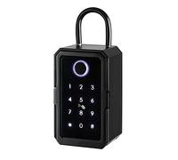 Jrudjsnhhty Smart Key Lock Box Ttlock WiFi Fechadura Eletronica Waterproof Wall Mount Fingerprint Door Lock Security Lockbox