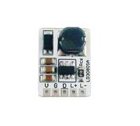 Jrudjsnhhty Step-Down HB LED Driver Module LD3080SA DC-DC Buck Constant Current Module for Flashlight Headlight 910MA