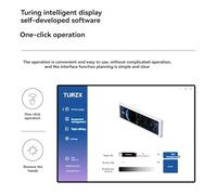 Jrudjsnhhty Turing 8.8 Inch IPS Black Type-C Secondary Monitor - Smart Display for CPU, GPU, RAM Analysis with USB Interface