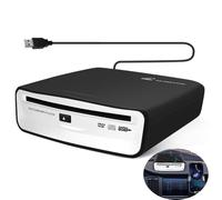 Jrudjsnhhty Universal Portable Car External CD Player, Plugs Into Car USB Port, Laptop, TV for Android 4.0 and Above Navigation