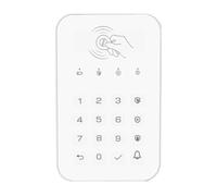 Jrudjsnhhty Wireless Touch Keypad Lock 433Mhz Frequency Ev1527 Weapon Code Unlock Security System Code RFID Connected Alarm Center Easy to Use