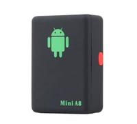 Jrudjsnhhty With Sos Button Tracker Smart Mini A8 Gsm/Gprs/Lbs Tracker Locator Adapter Pet Tracking Real Time Mini A8 Locator Easy to Use