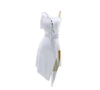 JRUIA Latin Dance Dresses for Women Professional Competition Cha Cha Tango Costume Salsa Ballroom Performance Dancewear,C,M