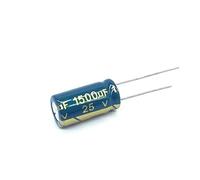 JRXFXEKW 10pcs/lot 25V 1500UF Low ESR/Impedance high frequency aluminum electrolytic capacitor size 10 * 20 1500UF25V 20%