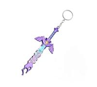 JRYGAC Zelda Keychain, Legend of Zelda Keyring, Zelda Tears of the Kingdom Key Rings, Anime Keychain, Sword Teacher Fallen Key Holder Accessories, Gift for Anime Fans, A