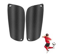 JRYXDS Children's Football Shin Pads, 15 x 8 cm, Shin Pads, Football Men's with Non-Slip Sleeves, Durable Shin Pads, Football, Provide Strong Protection
