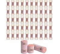 JRYXDS Pack of 50 Bandage Clips Elastic Bandage Wrap Clips: Reusable Metal Bandage Clips Fasteners for Various Types of Bandage, Aluminium Bandage Clips for Home, Warehouse, Sport