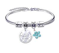 JRZDFXS Goddaughter bracelet gift godmother daughter Christmas gift goddaughter gift girl gift birth goddaughter gift for my goddaughter gift to my goddaughter birthday gift for my goddaughter, L