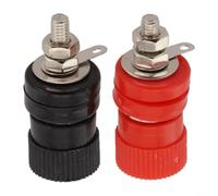 JS-999B Binding Post Terminal Set 4mm Screw Diameter for Power Distribution Junction in Lab Test and Industrial Control Systems