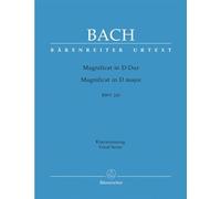 JS Bach: Magnificat in D Major BWV243 (Vocal Score), Barenreiter Urtext BA5103-90