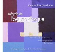 JS BACH VOL 3 INTEGRALE DE L'ŒUVRE D'ORGUE