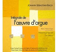 JS BACH VOL 6 INTEGRALE DE L'ŒUVRE D'ORGUE