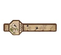 JS Ellie Medieval-Style Wall-Mounted Coat and hat Rack Adorned with Artistic Decorations, Crafted from Solid Wood, Ideal for use in entryways, bedrooms, and Living Rooms A 70 * 20cm