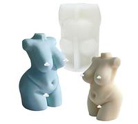 JS MOLD Body Candles Silicone Moulds Large Woman Silicone Candle Mould Body Shape 3D Silicone Mould Woman Body Candle Mould Resin Casting Homemade Art Body Moulds, 16 x 10 cm