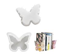 JS MOLD Large Epoxy Resin Moulds Butterfly Resin Silicone Mould DIY Resin Craft Silicone Mould Casting Mould Resin Epoxy Resin Preservation Flowers Bookend Ornaments