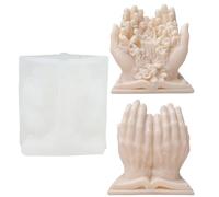 JS MOLD Silicone Candle Mould, 3D Jesus Family Silicone Mould Candles, Figure Candle Moulds for Casting, DIY Candle Moulds for Scented Candle, Home Decoration, Ornaments, Crafts